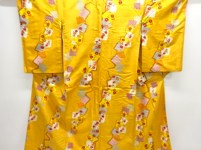 Japanese Kimono / Zugawari Silk
